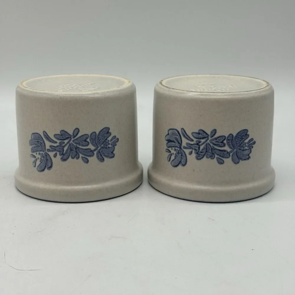 Pfaltzgraff Yorktowne Stoneware Custard Dessert Ramekins Dipper Crocks 920 USA